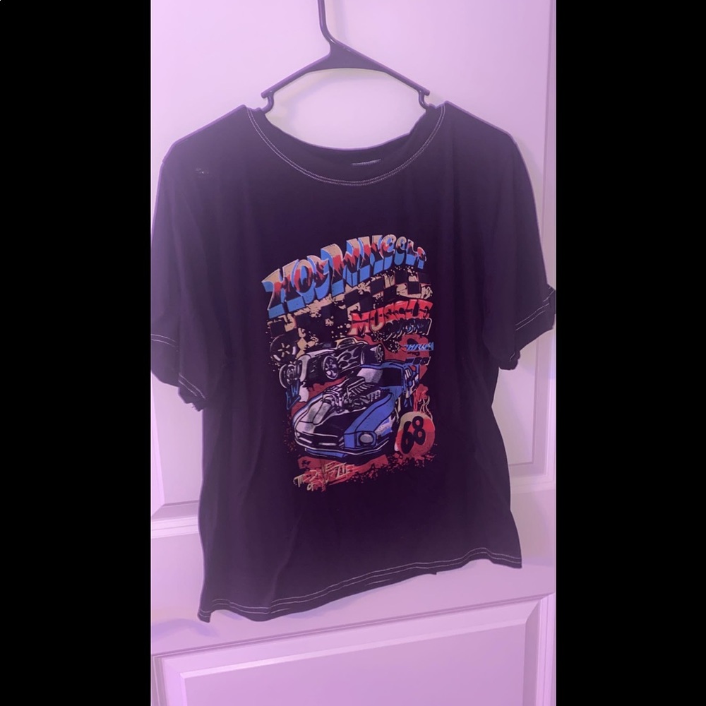 shein hot wheels tee